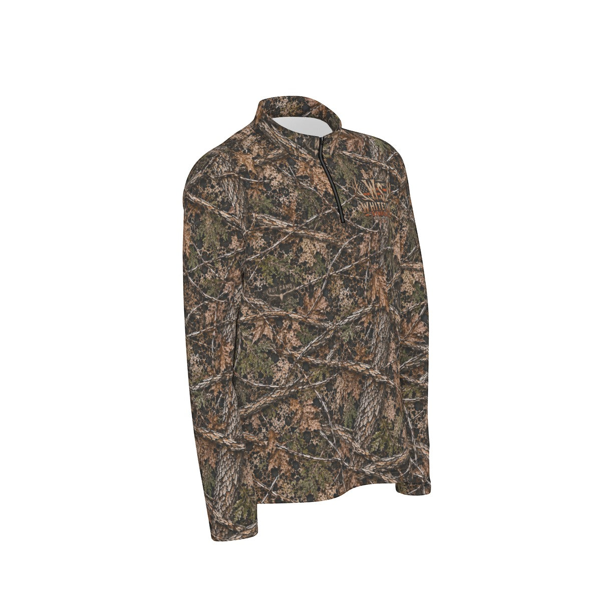 Men's All-Over Print Half-Zip Pullover