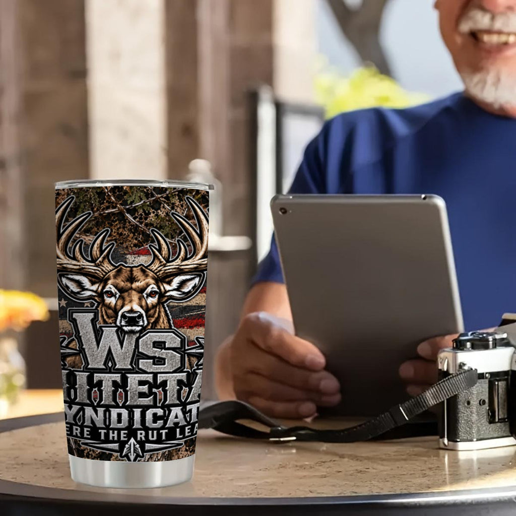 20 oz Double-Wall Stainless Tumbler with Sliding Lid