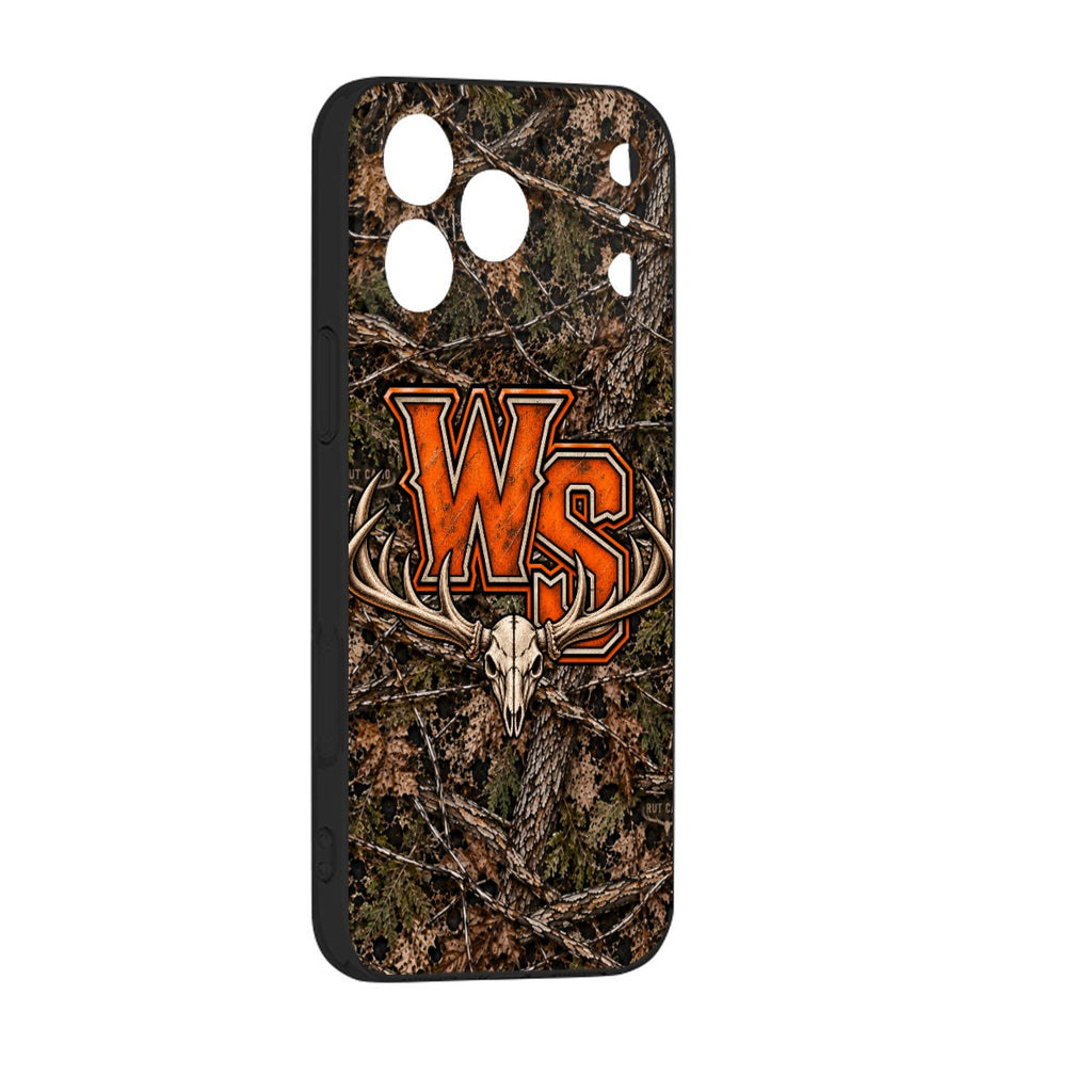 RUT CAMO WS Antler iPhone 17 Silicone Case
