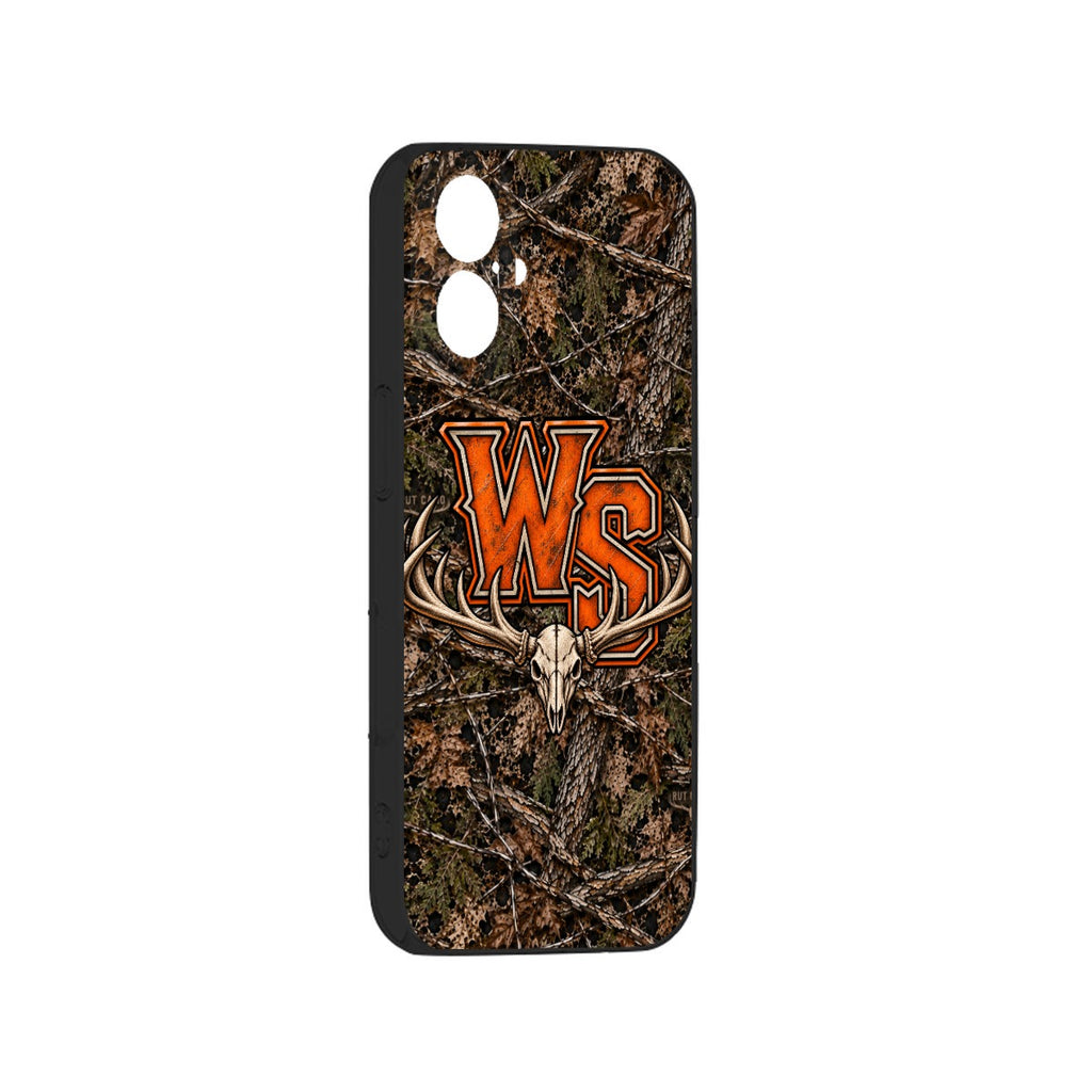 RUT CAMO WS Antler iPhone 17 Silicone Case