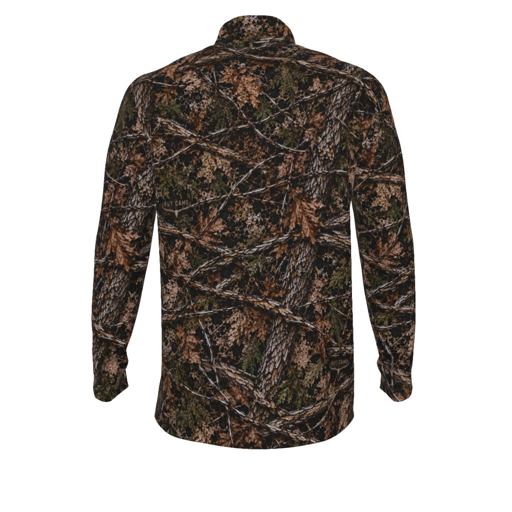 Men's All-Over Print 230 GSM Half-Zip Sweatshirt
