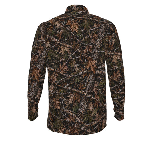 Men's All-Over Print 230 GSM Half-Zip Sweatshirt