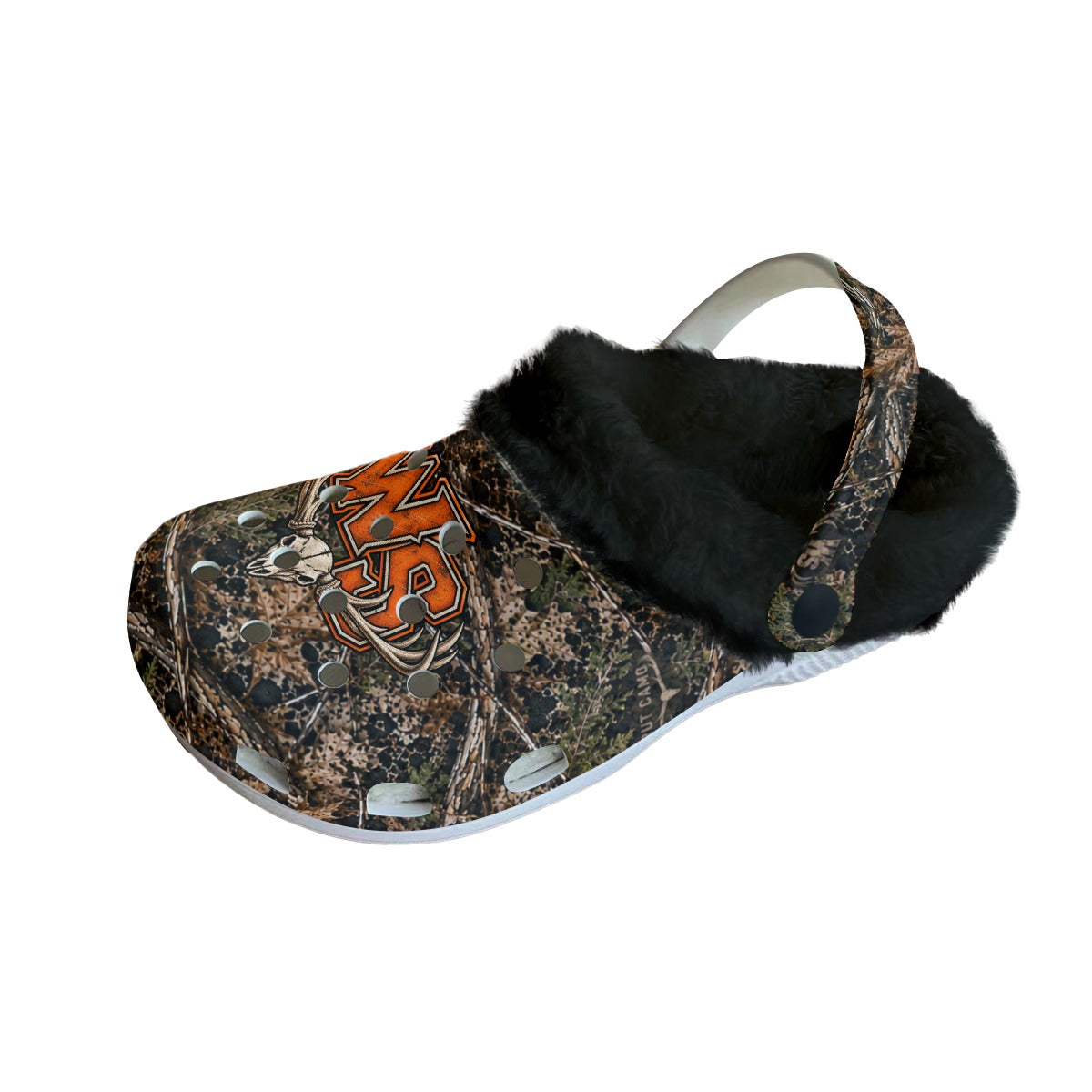 RUT CAMO WS Removable-Fleece-Lined Clogs