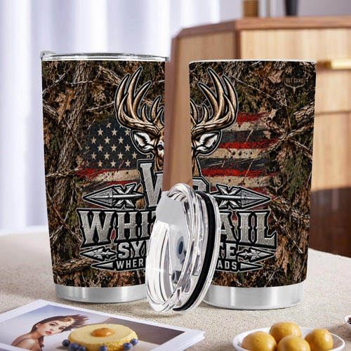 20 oz Double-Wall Stainless Tumbler with Sliding Lid