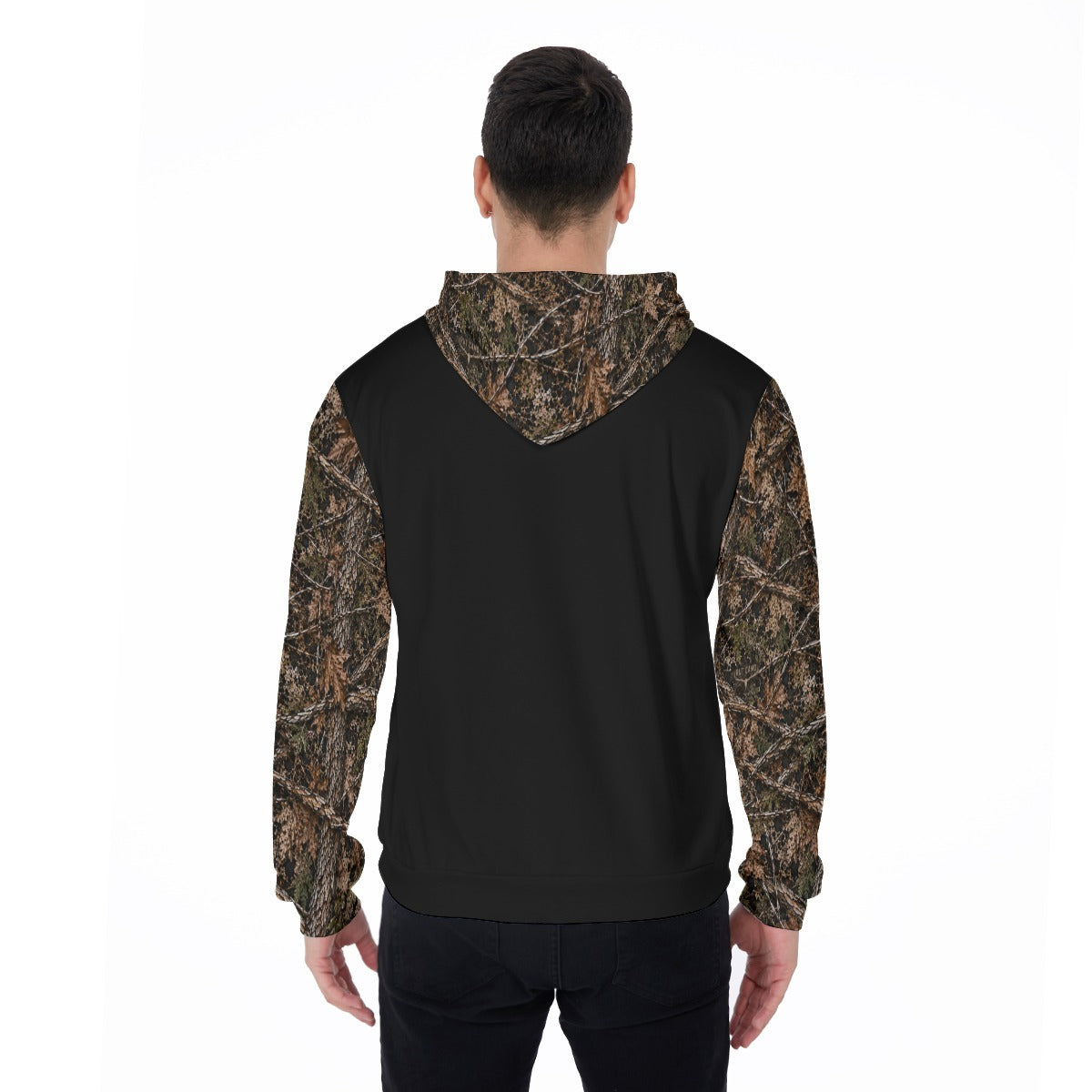 WS Camo Men's All-Over Print Microfleece Hoodie