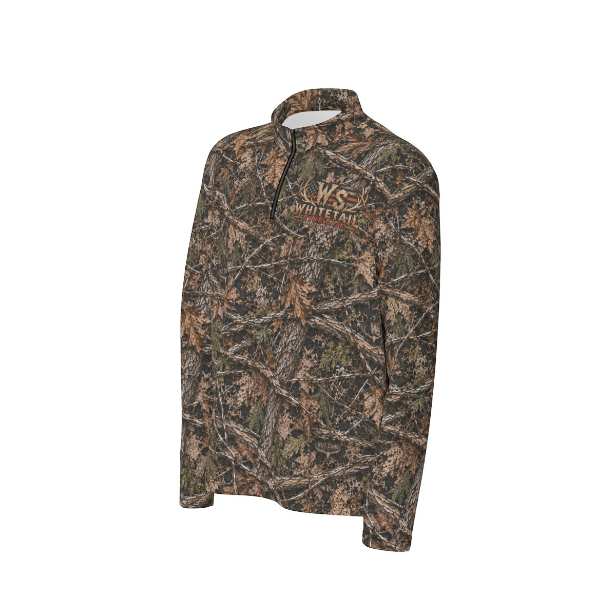Men's All-Over Print Half-Zip Pullover