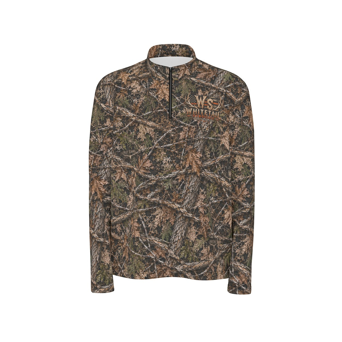 Men's All-Over Print Half-Zip Pullover