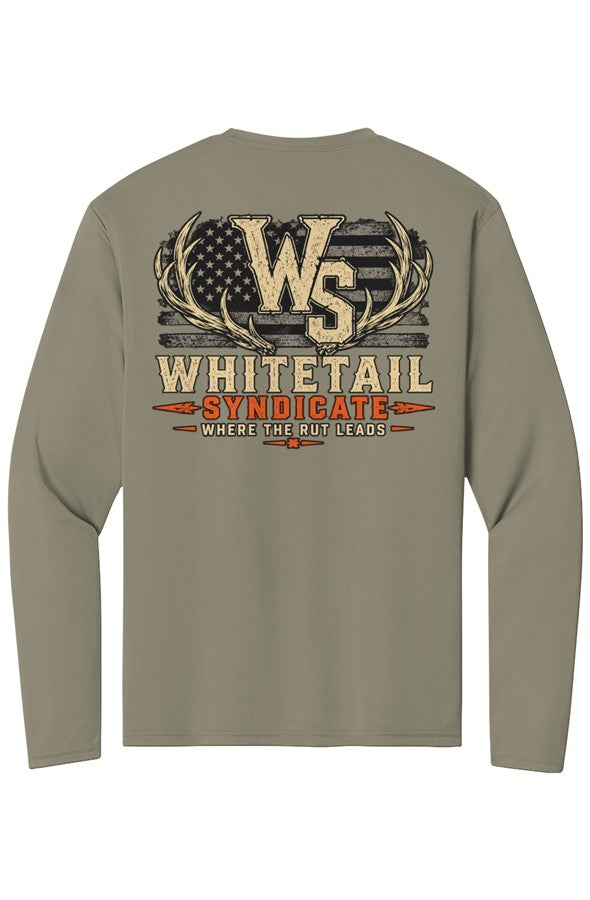 Whitetail Syndicate Cooling LS Tee