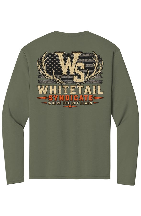 Whitetail Syndicate Cooling LS Tee