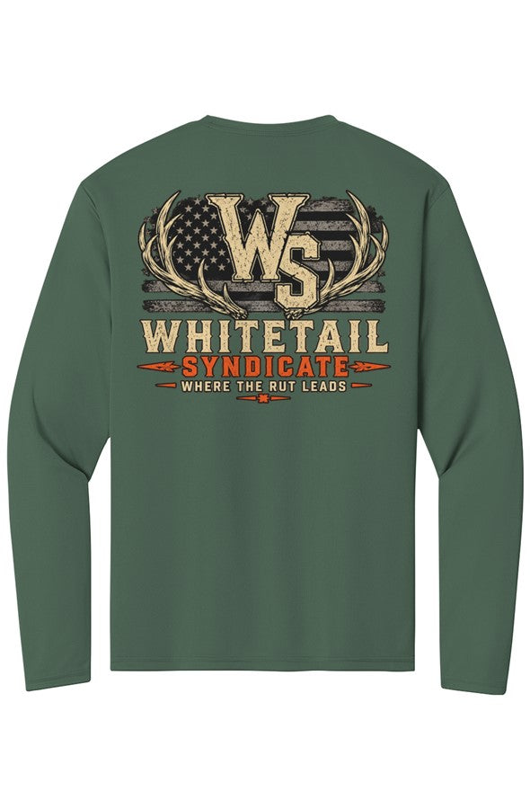 Whitetail Syndicate Cooling LS Tee