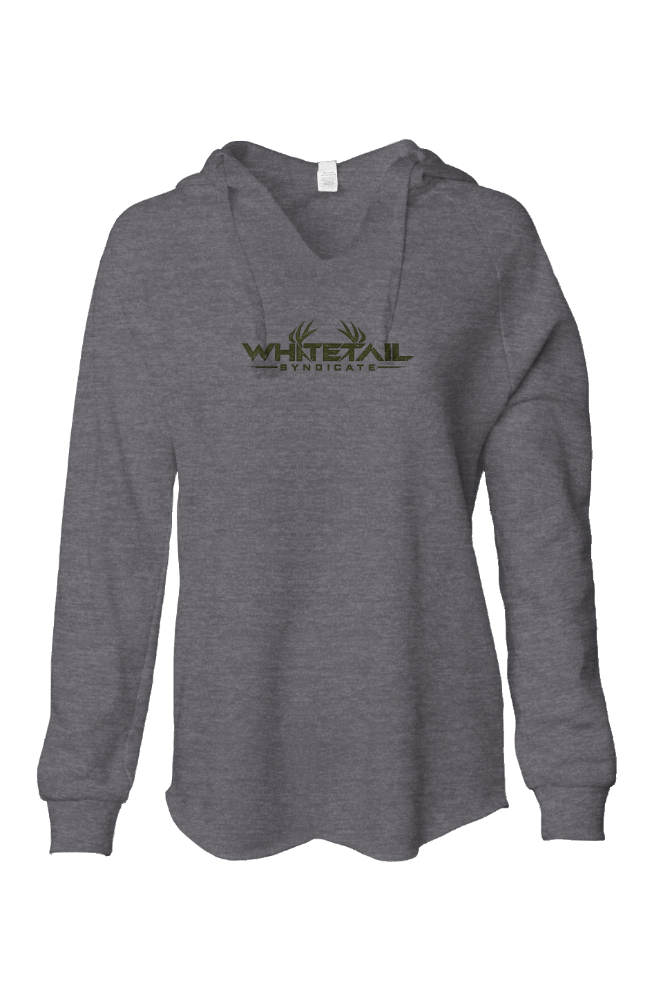 Womens Lightweight Wash Hooded Sweatshirt