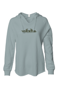 Womens Lightweight Wash Hooded Sweatshirt