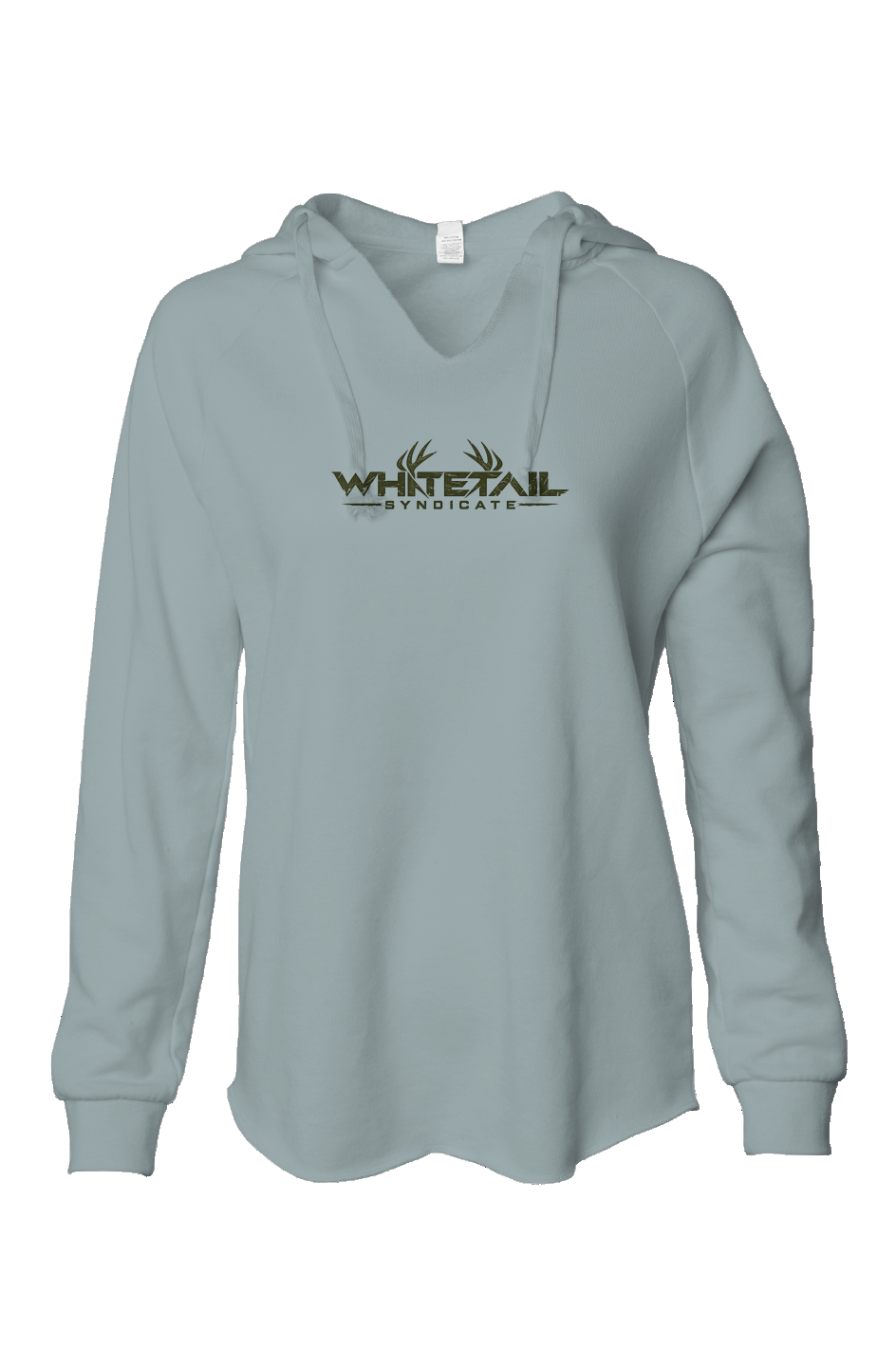Womens Lightweight Wash Hooded Sweatshirt