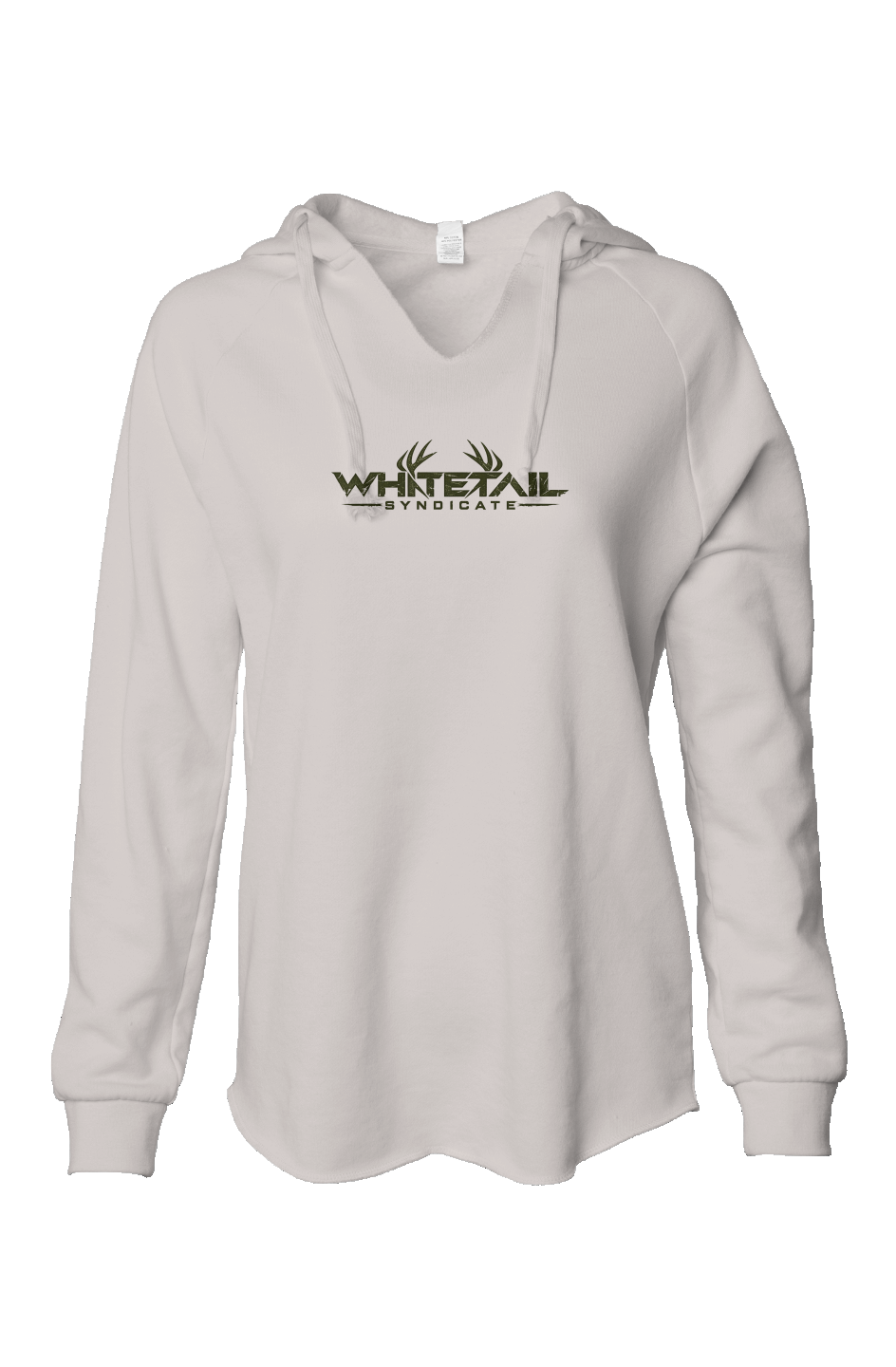 Womens Lightweight Wash Hooded Sweatshirt