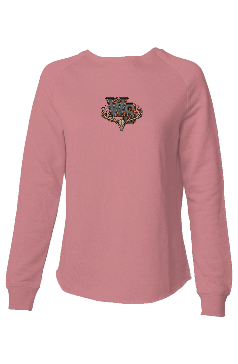 Womens Lightweight Wash Sweatshirt