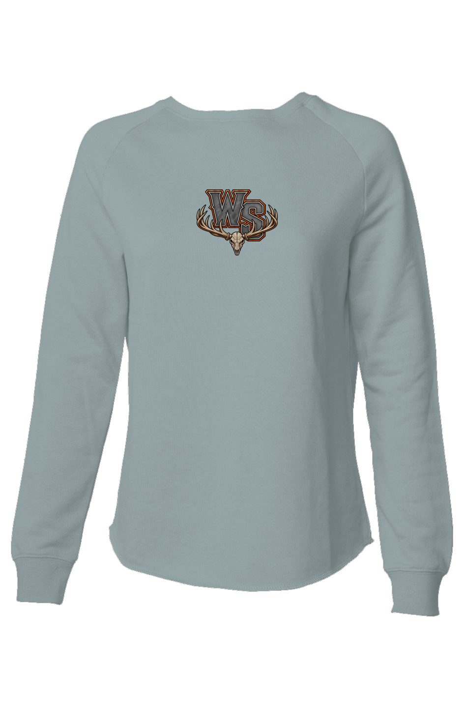 Womens Lightweight Wash Sweatshirt