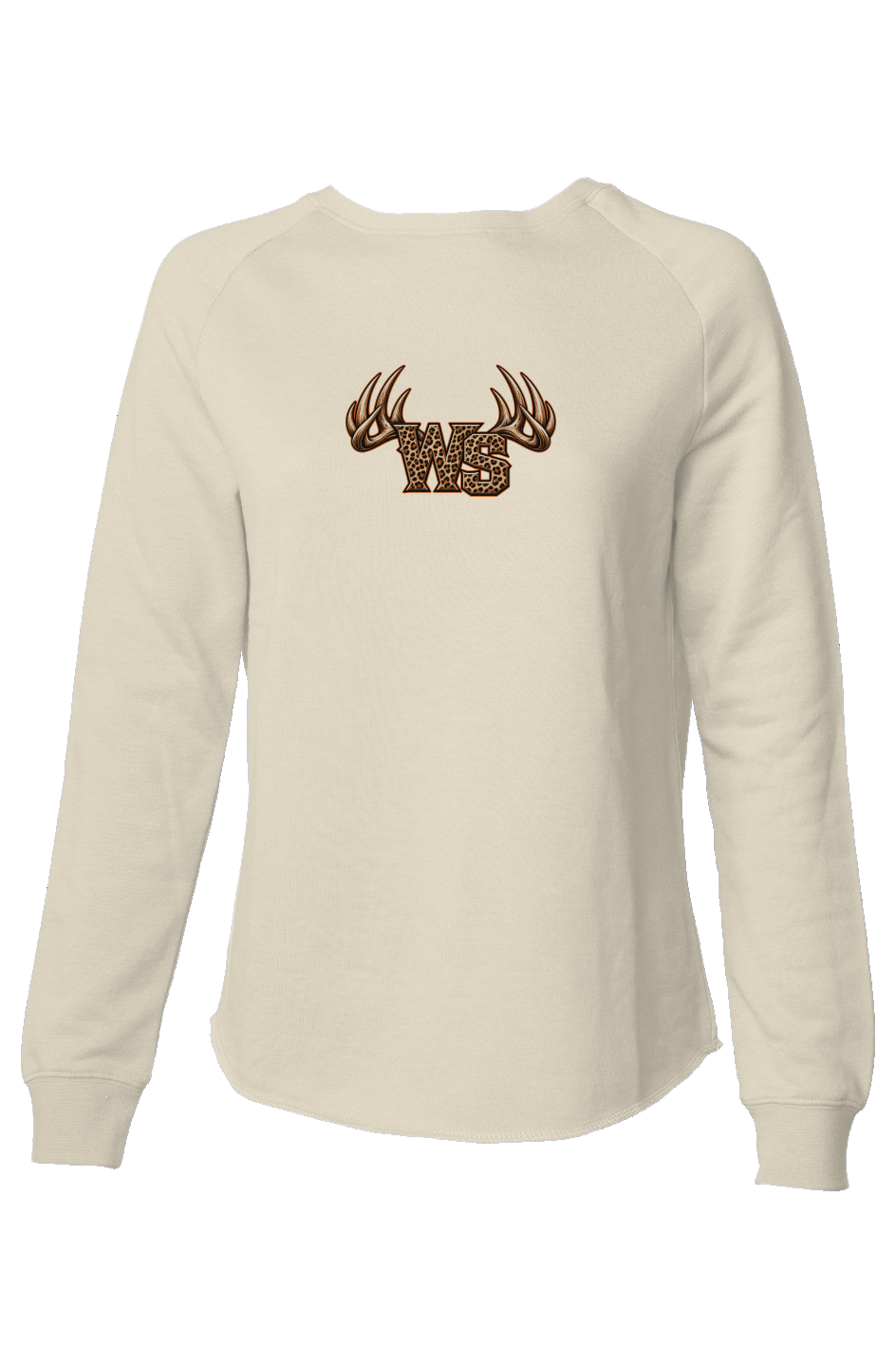 Womens Lightweight Wash Sweatshirt
