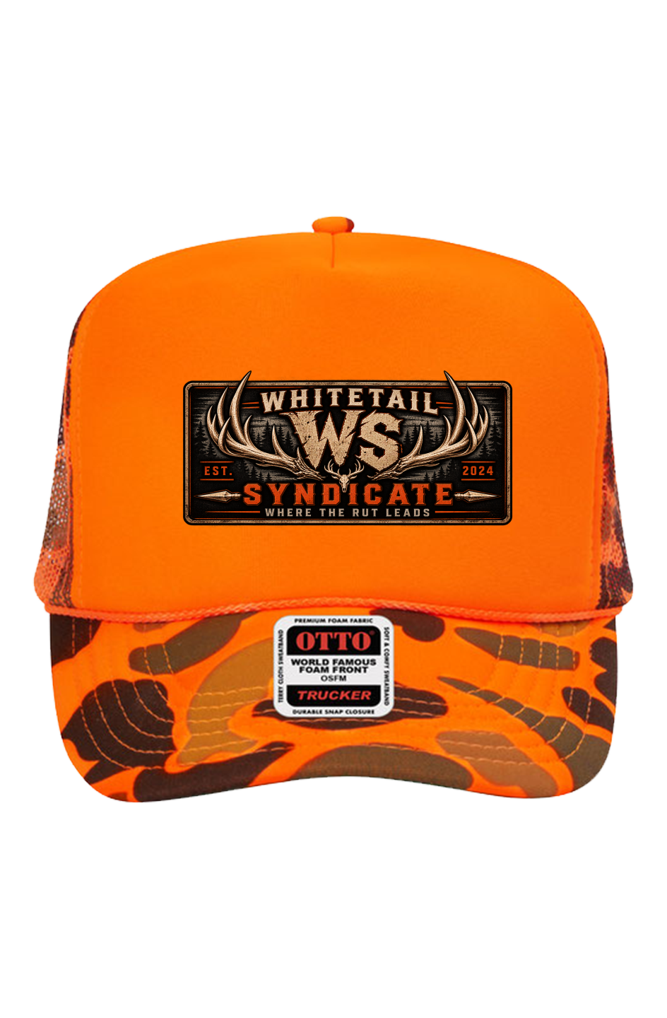 5 Panel Neon Mesh Camo